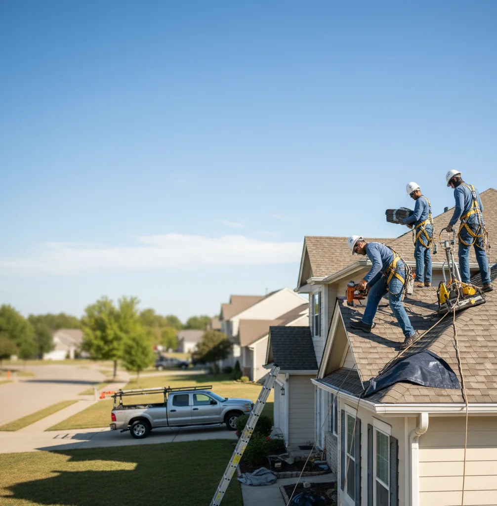 Roof Repair in Hensley